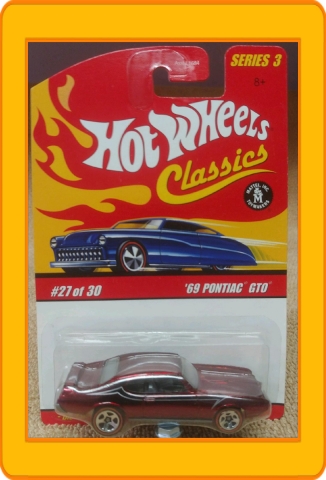 Hot Wheels Classics Series 3 '69 Pontiac GTO