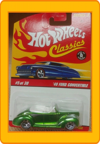 Hot Wheels Classics Series 3 '40 Ford Convertible