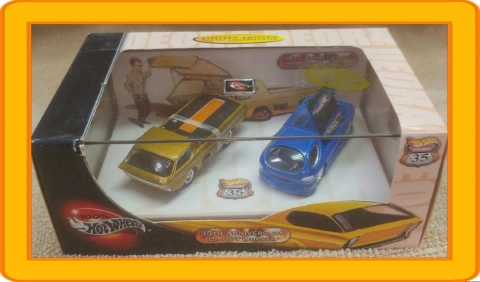 Hot Wheels 100% Limited Edition 35th Anniversary of Hot Wheels Deora 2 Car Set