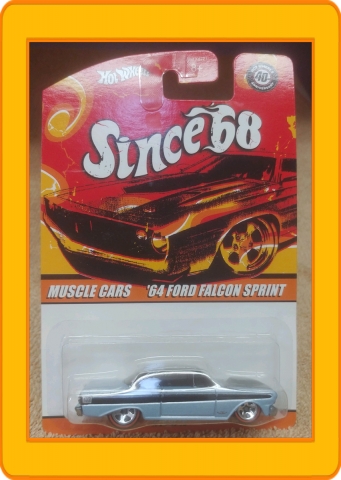 Hot Wheels Since 68 Muscle Cars '64 Ford Falcon Spirit