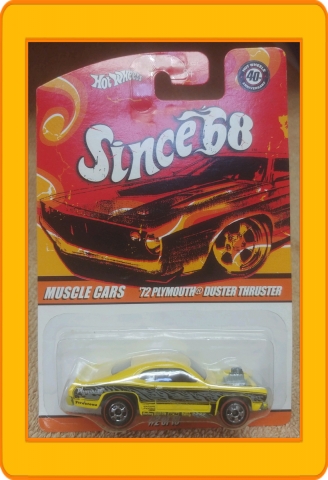 Hot Wheels Since 68 Muscle Cars '72 Plymouth Duster Thruster