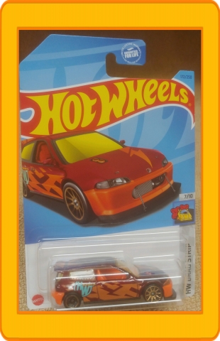 Hot Wheels HW Drag Strip Honda Civic Custom