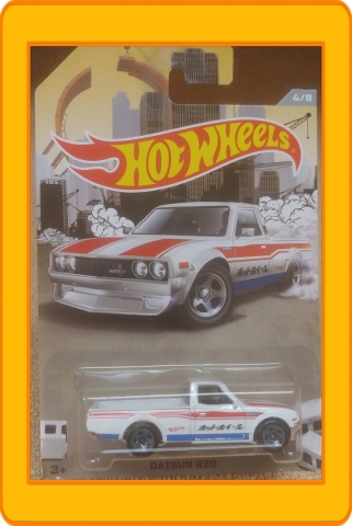 Hot Wheels 2016 Walmart Exclusive Rad Trucks Datsun