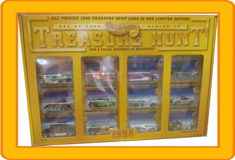 Hot Wheels Treasure Hunt Set Series IV 1998