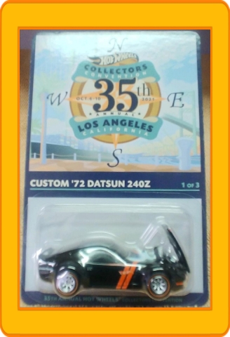 35th Annual Hot Wheels Collectors Convention Custom '72 Datsun 240Z  2021