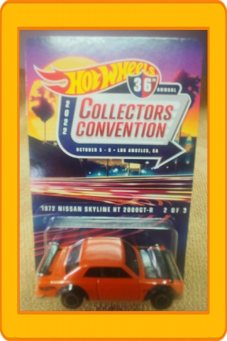 Hot Wheels 36th Annual Collectors Convention 1972 Nissan Skyline HT 2000GT-R