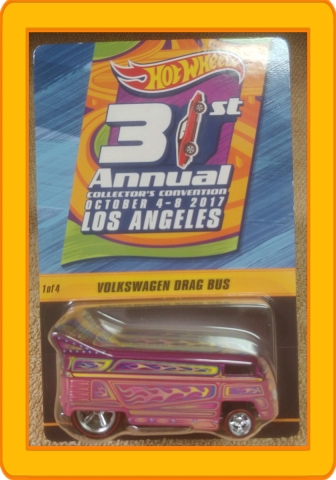 Hot Wheels 31st Annual Hot Collectors Convention Volkswagen Drag Bus