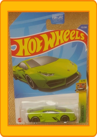 Hot Wheels Exotics Lamborghini Huracan Coupe (Kroger) 