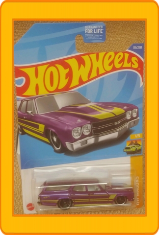 Hot Wheels HW Wagons '70 Chevelle SS Wagon Kroger Exclusive