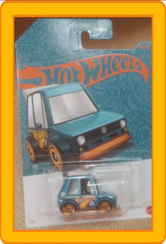 Hot Wheels Pearl & Chrome 56th Anniversary Tooned Volkswagen