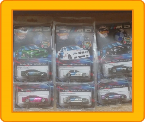 Hot Wheels Newsletter Exclusive LA Convention 2024 BMW M5 Set of 6